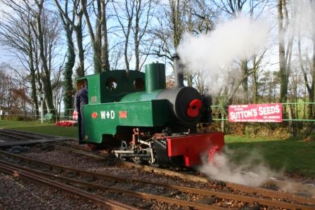 Axe in steam on 11th November 2008