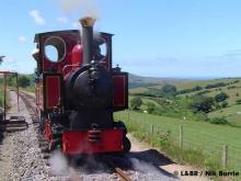 Emmet near the old water tower
