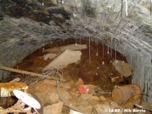 Underneath the road at bridge 63, Parracombe Lane