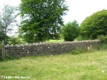Rowley Cross Bridge, seen from the trackbed (filled in cutting)
