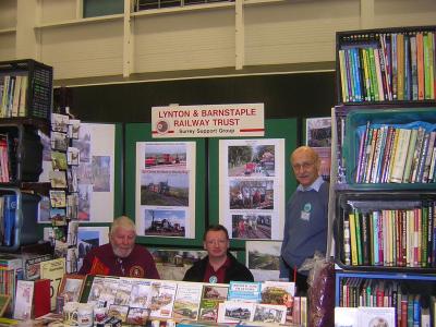 Surrey Group members at The Railway Enthusiasts Club, Aldershot, 29th November 2008