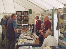 The Sales Stand at the Merstham Model Steam Show on 20th May 2007
