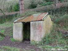 The waiting shelter at Snapper Halt