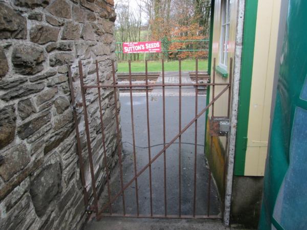 ex-Caffyns' platform gate will control visitor movements at Special Events, 23rd January 2014