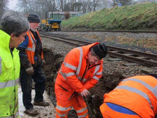 The Thursday Gang at work, 30th January 2014