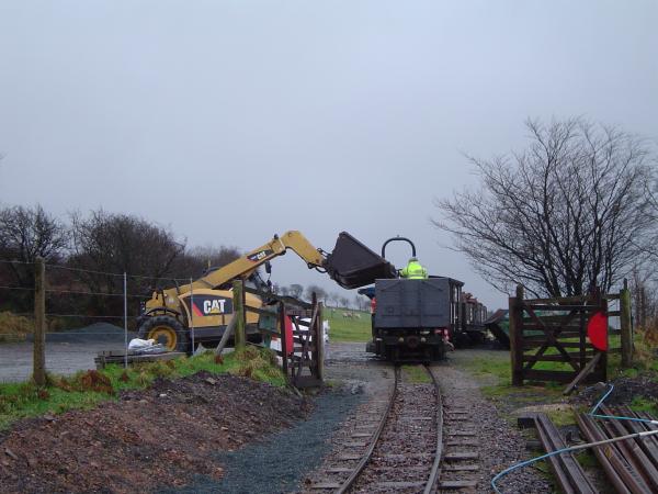 Loading ready-mixed concrete, 5th February 2014